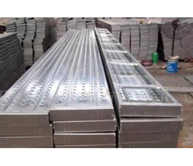 punched galvanized scaffolding frame planks