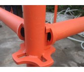 Cuplock Scaffolding in different surface treatment