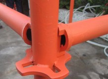 Cuplock Scaffolding in different surface treatment