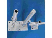 Q235 steel screw jack for scaffolding height adjustment