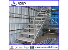Construction Platform Scaffolding Steel Step Ladder/High Quality Scaffolding Ladder with Steps Frame Combined