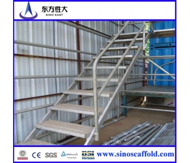 Construction Platform Scaffolding Steel Step Ladder/High Quality Scaffolding Ladder with Steps Frame Combined