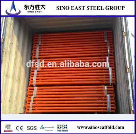 Adjustable steel prop supplier