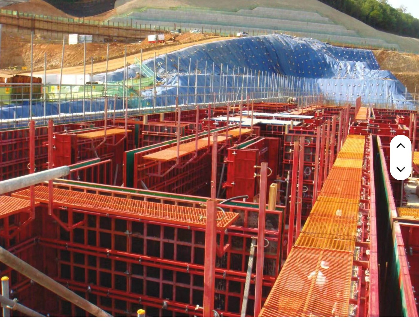 Panel Formwork System - Steel Frame with Plywood Face