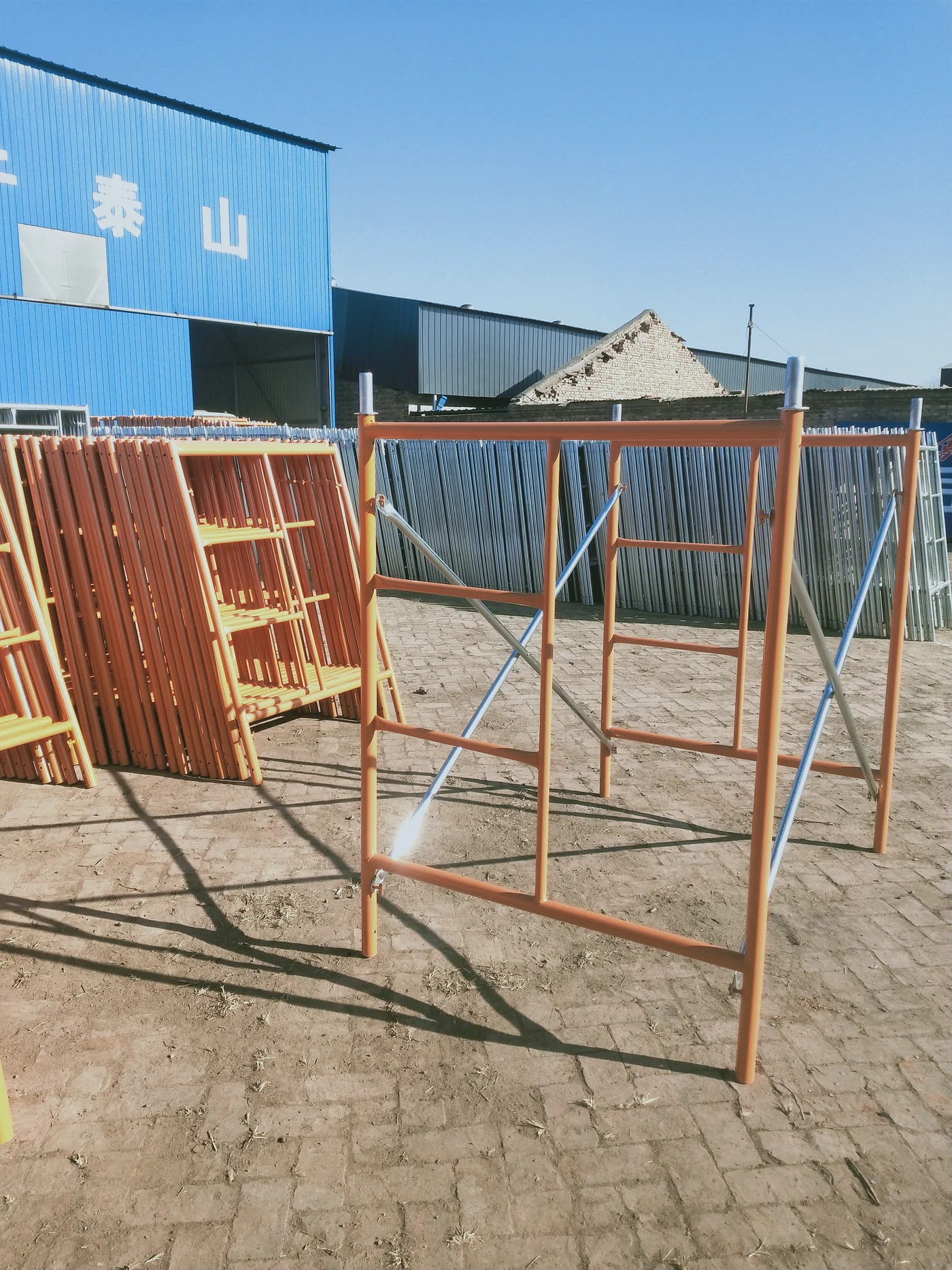 H Frame Scaffolding Assembly