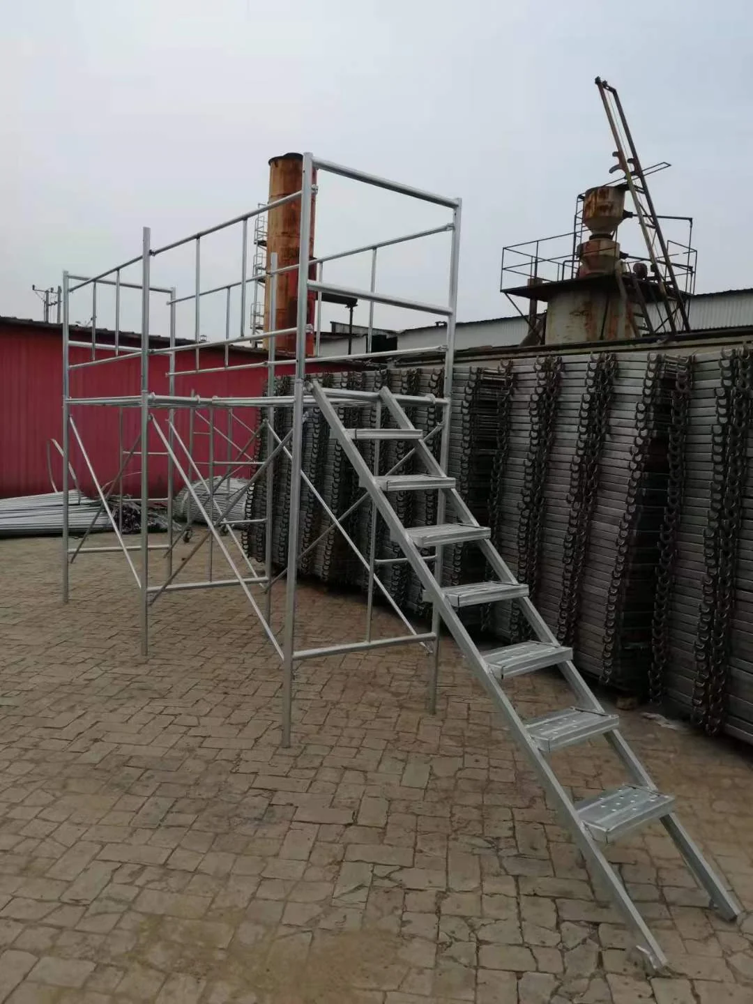 Ladder Safety Guardrail